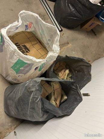 Chutes de laines de verres