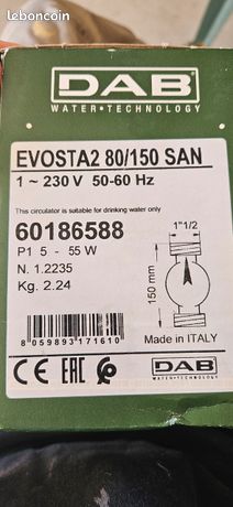Circulateur DAB evostat 2