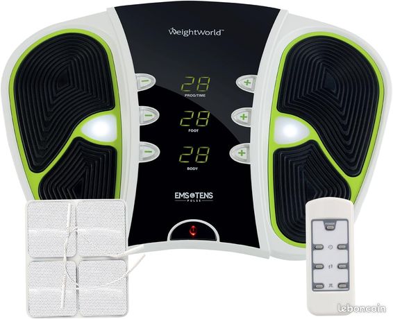 Circulatoire Pieds & Corps, Masseur Électrique Pour Jambes Lourdes