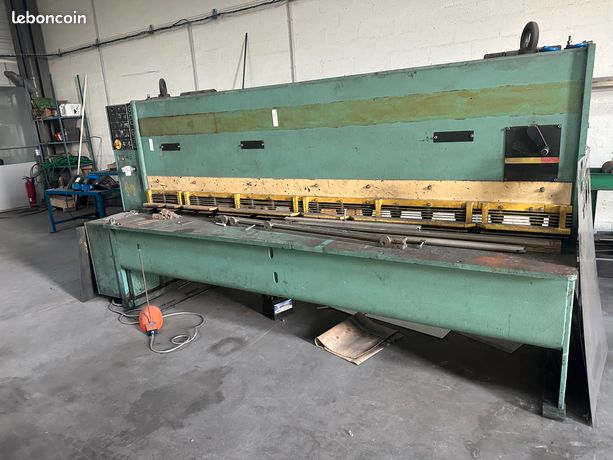 Cisaille guillotine datelier Promecam 3000 x 6mm