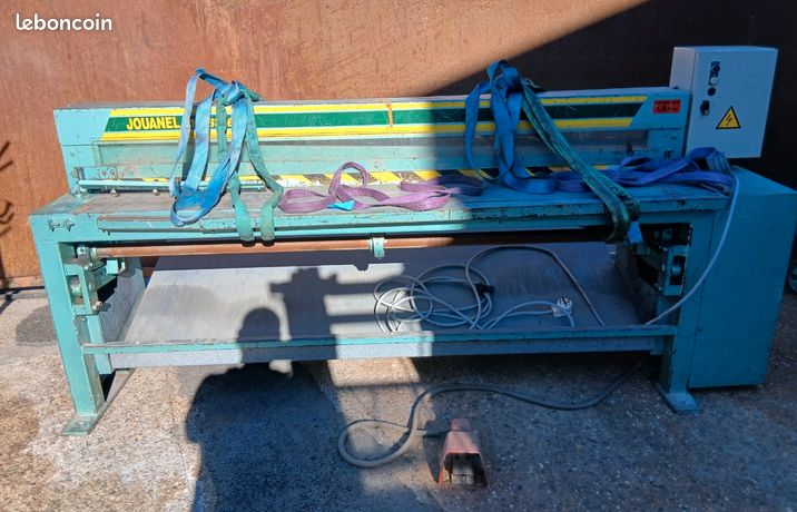 Cisaille guillotine électrique Jouanel 2 mètres