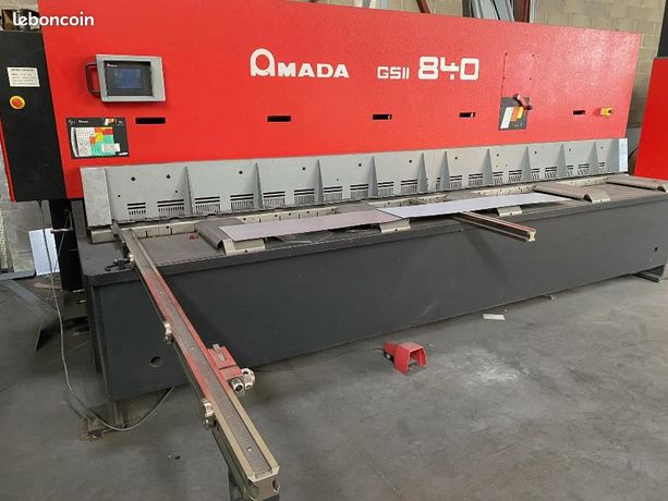 Cisaille Guillotine hydraulique AMADA 4 m GS II 840 CE