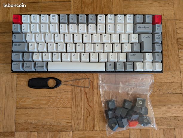 Clavier Keychron K2 + caps touches