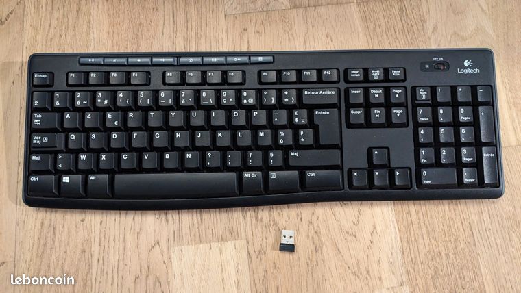 Clavier Logitech k270 sans fil