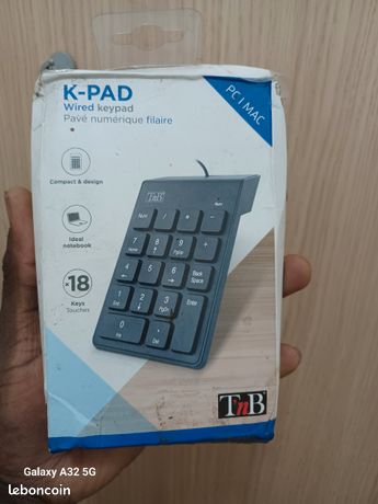 Clavier numérique pc tablette