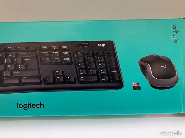 Clavier QUERTY souris wireless combo