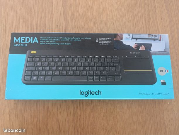 Clavier sans fil Logitech K400 plus
