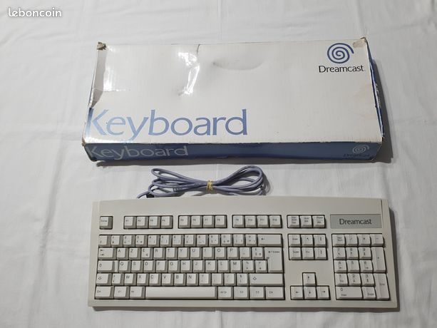 Clavier séga keyboard dreamcast hkt-7631 en boite