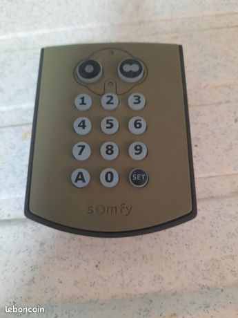 Clavier somfy pour pièces