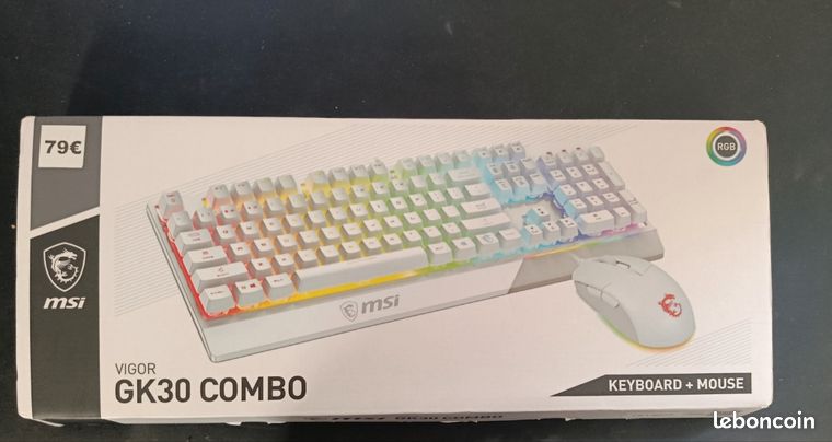 Clavier souris gaming