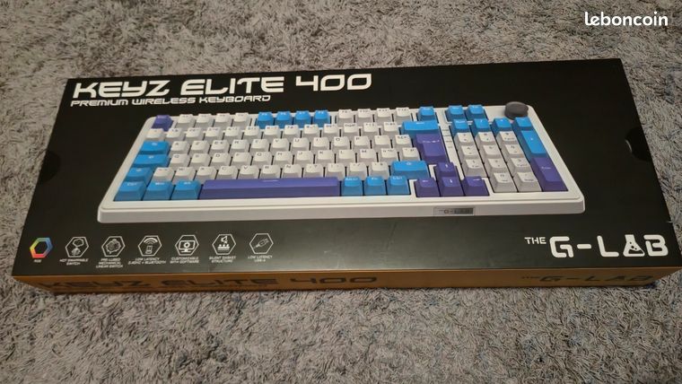 Clavier The G-Lab keyz elite 400