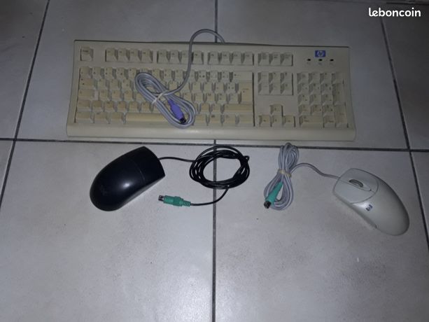 Clavier et Souris Filaire à port PS2