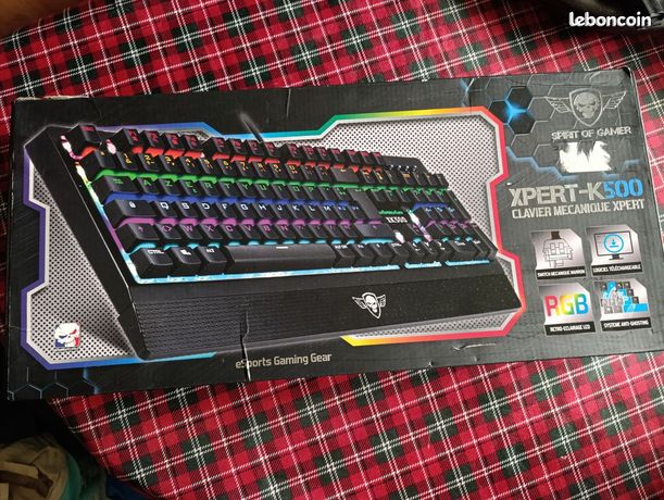 Clavier mécanique gaming Spirit of Gamer Xpert-K500