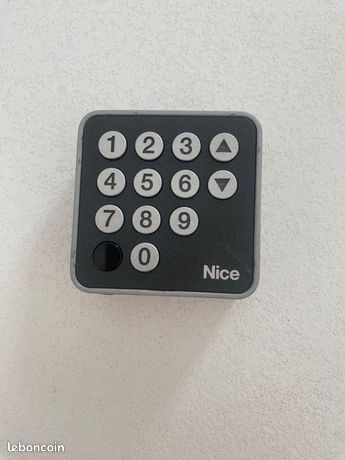 Clavier Nice filaire pour portail motorisé