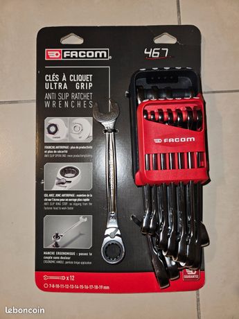 Clé à cliquet Facom 467