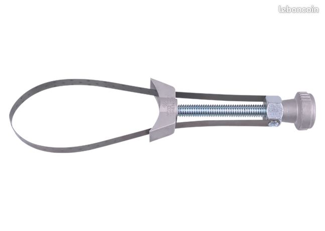 Clé à sangle métallique pour filtre à huile de 65 à 110 mm - KINGTONY 9AE32110