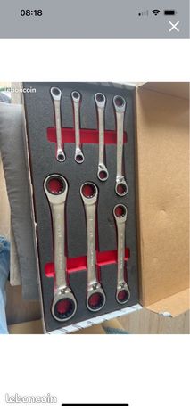 Clés plates à cliquer facom