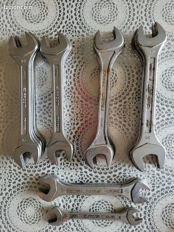Clés a fourche plate facom