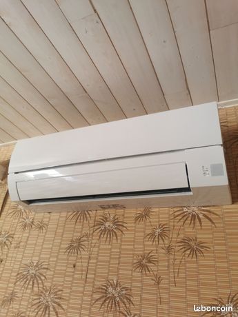 Clim réversible Mitsubishi + bloc extérieur