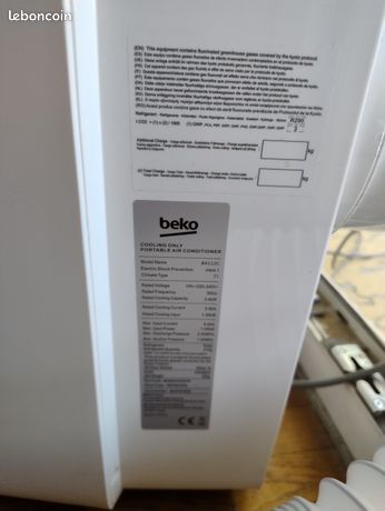 Climatiseur mobile BEKO 3400W