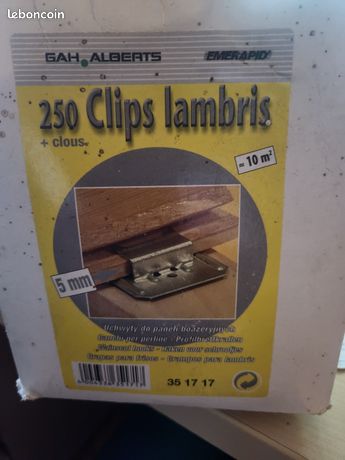 Clips Lambris