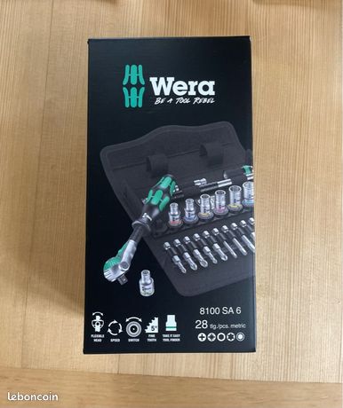 Cliquet Wera 1/4" NEUF