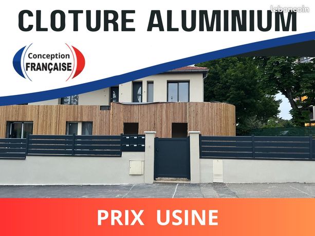 Cloture Aluminium de jardin