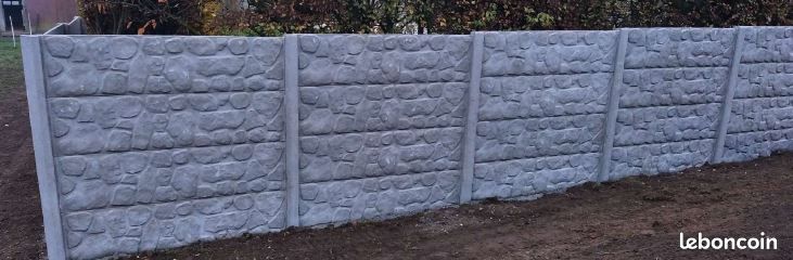 Cloture beton decorative / En promotion cet été