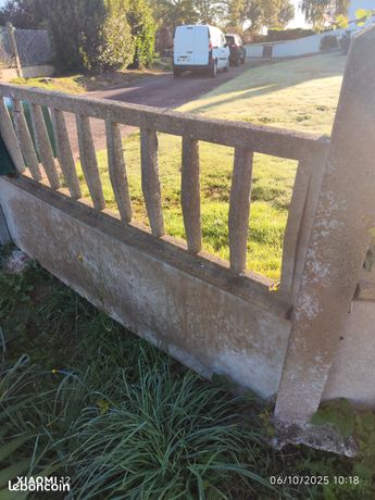 Clôture beton