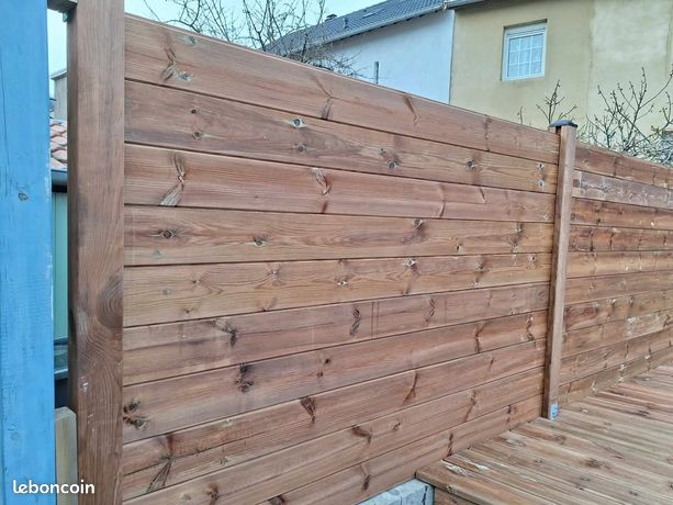 Clôture Bois en Pin du Nord