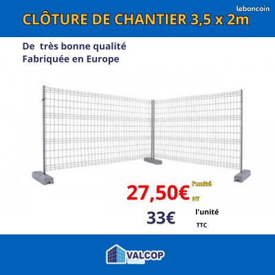 Clôture de Chantier / Barrière de Police