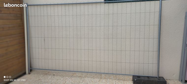 Clôture de chantier