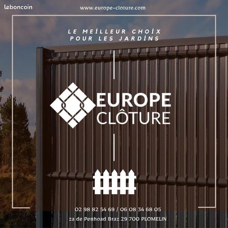 Clôture easy instalation