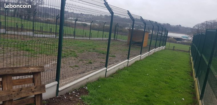 Clôture pose simplfiée