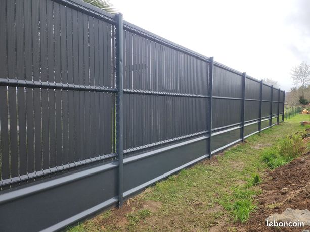 Clôture rigide grillage panneau