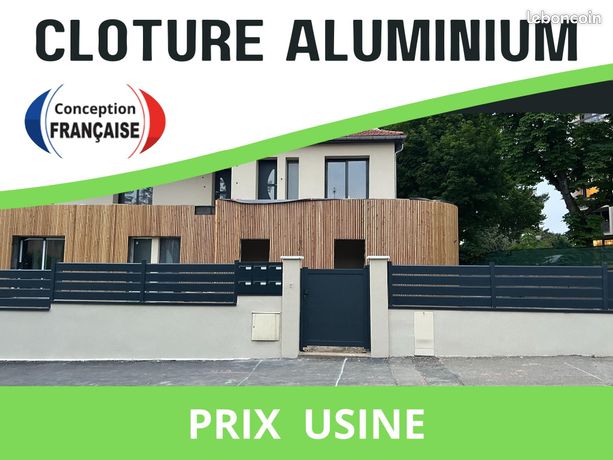 Cloture 100% aluminium🪐 : offre exeptionelle