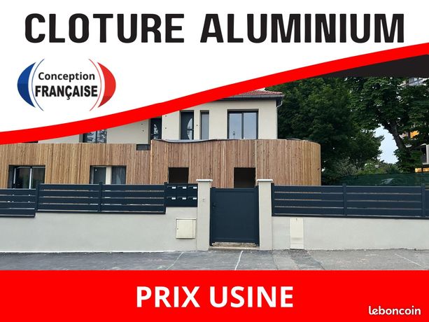 Clotures Aluminium à prix coutant