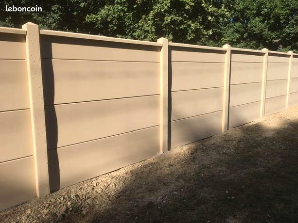 Clôtures béton panneaux rigides grillages