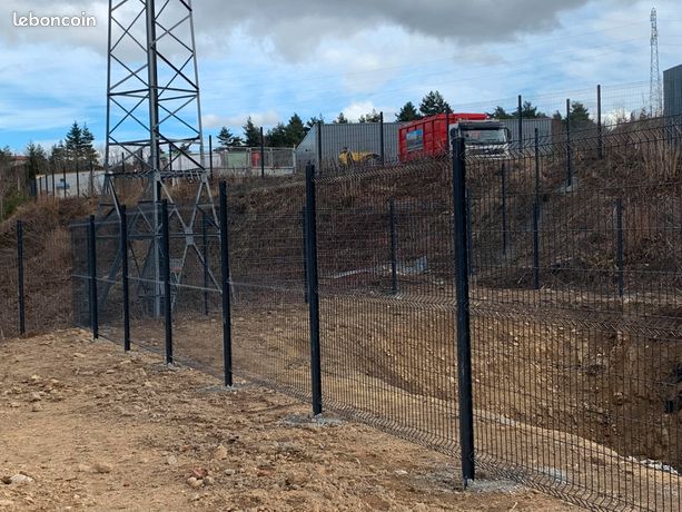 Clotures panneaux rigides grillages