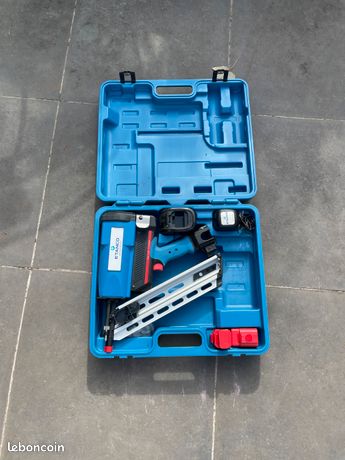 Cloueur à gaz Etanco + 2 batteries et chargeur