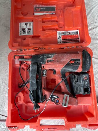 Cloueur béton plaquiste Spit Pulsa 40P+ chargeur et batterie
