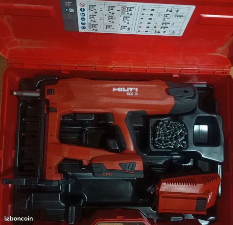 Cloueur hilti bx3 - 22v