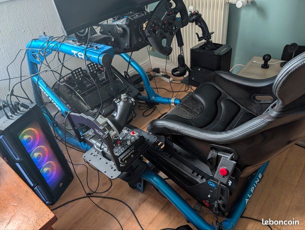Cockpit TrakRacer TRX Alpine Blue