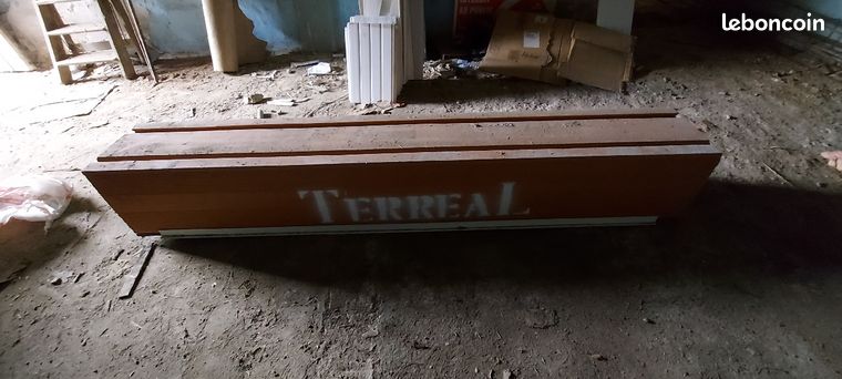 Coffre tunnel pour volet roulant Terreal CVR220 en brique avec sous face - 2000x300x314mm - CVR220