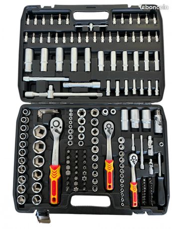 Coffret à Douilles 3 Cliquets 171PCS Kraftmuller