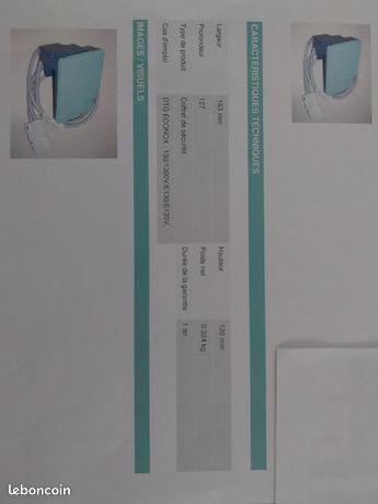 Coffret câblage DE DIETRICH