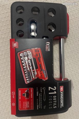 Coffret cliquet 1/2" -FACOM SL.DBOX1PB