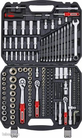 Coffret doutils cliquet + clés Drakkar