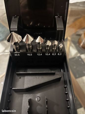 Coffret De Fraises À Chanfreiner HSS