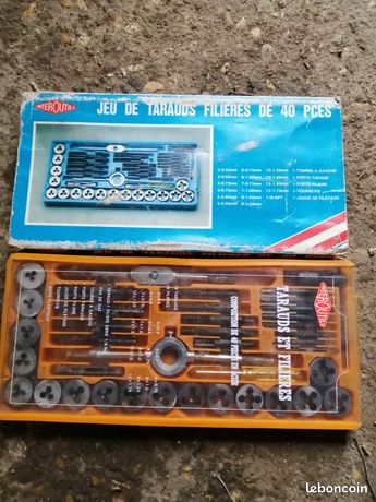 Coffret de taraud filiare